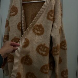 Nora Madison Tan Knit Sweater